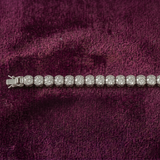 3.16 Carat Aura Delicate Round Tennis Bracelet
