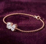 1.20 Carat Dual Essence Toi et Moi Bracelet