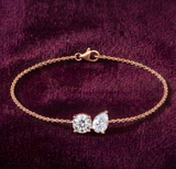 1.20 Carat Dual Essence Toi et Moi Bracelet