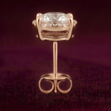 Circlet Halo 1 Carat Solitaire Lab-Grown Diamond Studs