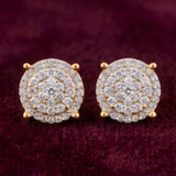 2.64 Carats Diamond Earrings