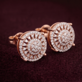 Evorra's 1.65 Carats Empress Wheel Lab-Grown Diamond Studs