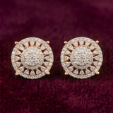 Evorra's 1.65 Carats Empress Wheel Lab-Grown Diamond Studs