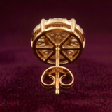 Evorra's 1.65 Carats Empress Wheel Lab-Grown Diamond Studs