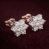 Evorra's Flora 2.91 Carats Lab-Grown Diamond Studs