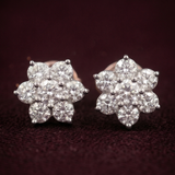 Evorra's Flora 2.91 Carats Lab-Grown Diamond Studs