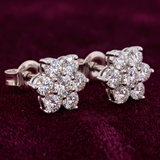 Evorra's Flora 2.91 Carats Lab-Grown Diamond Studs