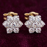Evorra's Flora 2.91 Carats Lab-Grown Diamond Studs
