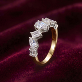 The Valencia Multi-Cut Solitaire Ring