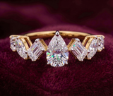 The Valencia Multi-Cut Solitaire Ring