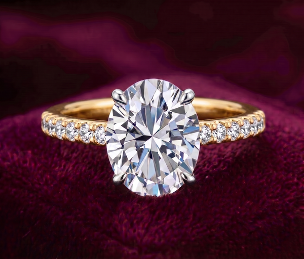 The Oval Grace Solitaire Ring