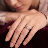 .25 Carat Bloom Wave Ring