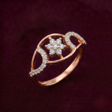 .25 Carat Bloom Wave Ring
