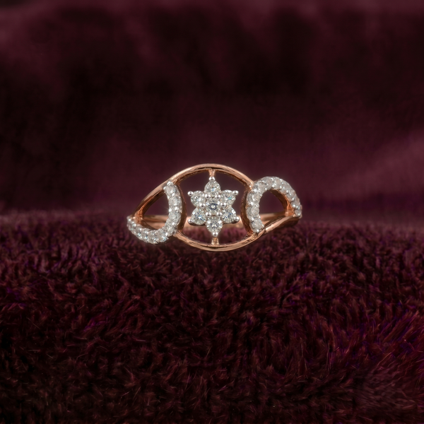 .25 Carat Bloom Wave Ring
