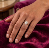 1 Carat Pear Solitaire Ring