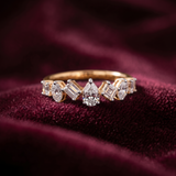 The Valencia Multi-Cut Solitaire Ring